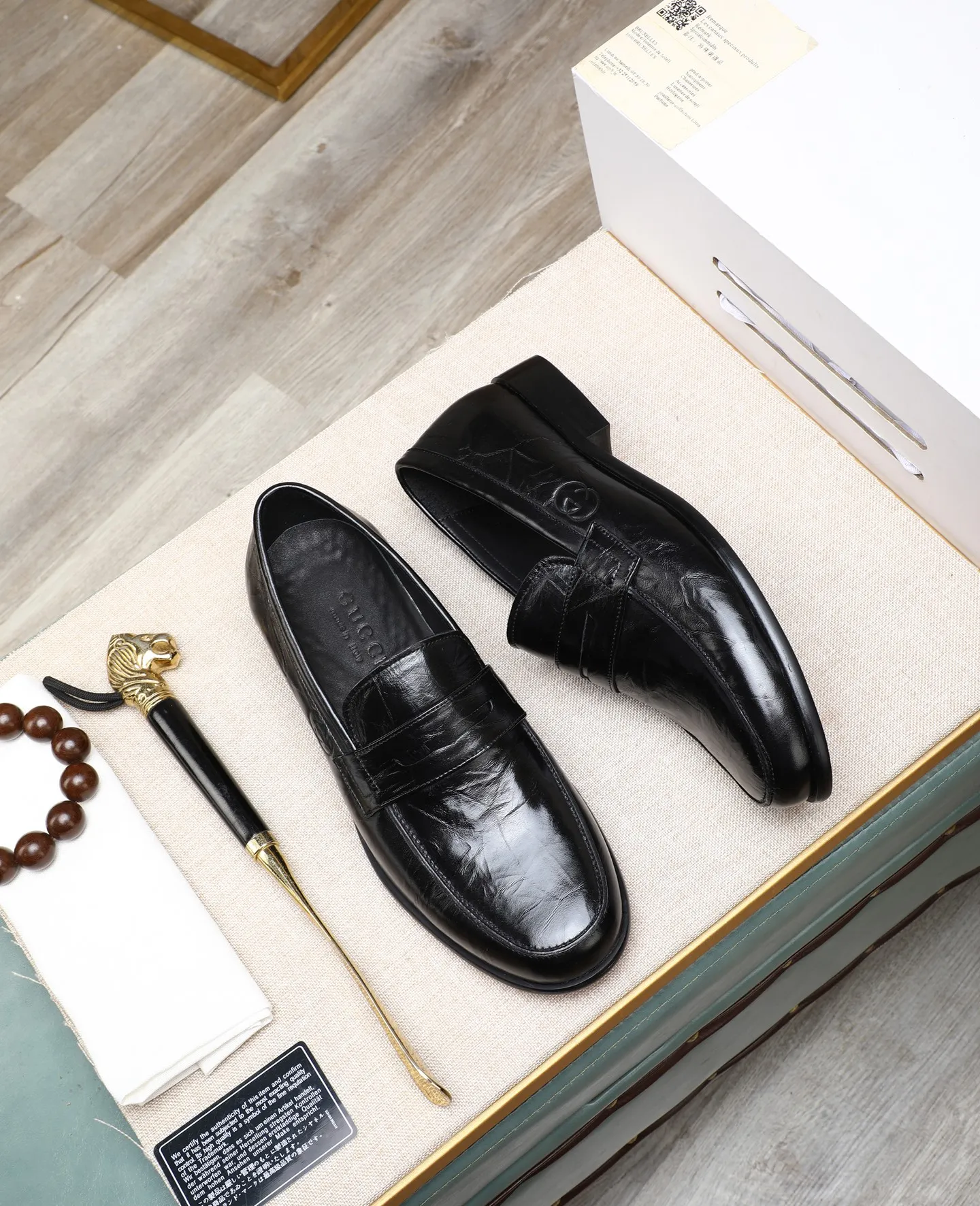 Men's shoes 💰500📛📛Original (water-dyed cow lining) GUCCI official website formal shoes🌀 Italian🇮🇹imported cowhide➕Top imported water-dyed cowhide lining💋Finely handmade Original bottom, the real thing looks better when photographed in person Standard size 38-44 (45 46 custom-made)